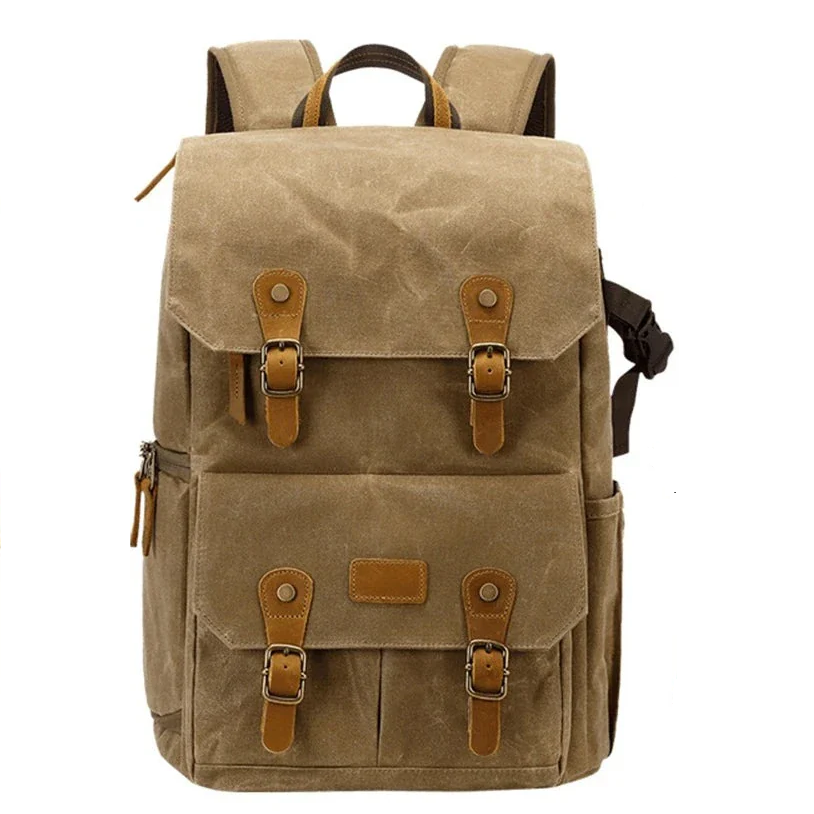 Canvas Camera and Drone Backpack