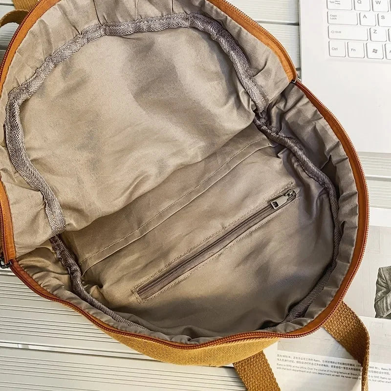Mini Canvas Backpack