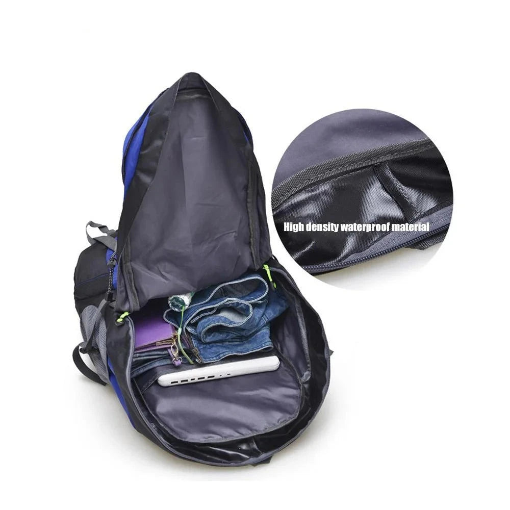 50L Water Resistant Adventure Backpack