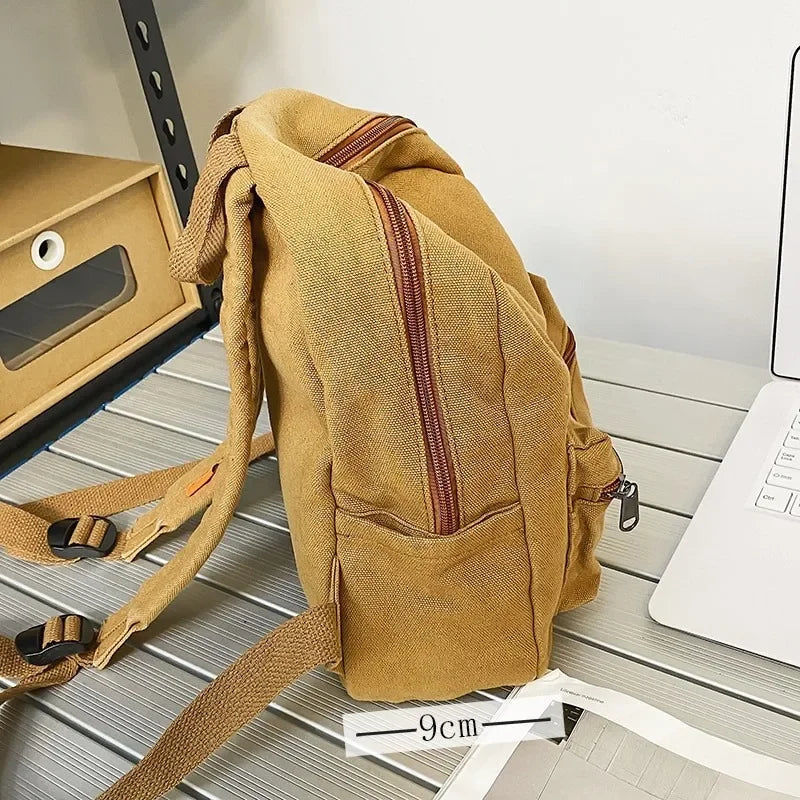 Mini Canvas Backpack