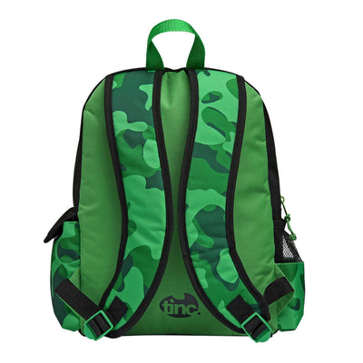 Tinc Hugga Camo Junior Backpack (Green)