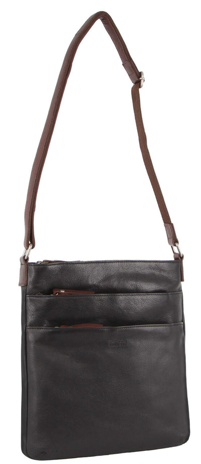 Milleni Nappa Leather Cross Body Bag