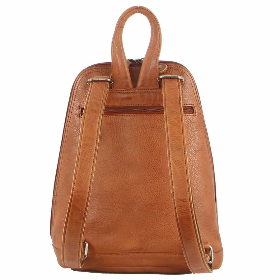 Milleni Genuine Italian Leather Soft Nappa Leather Backpack