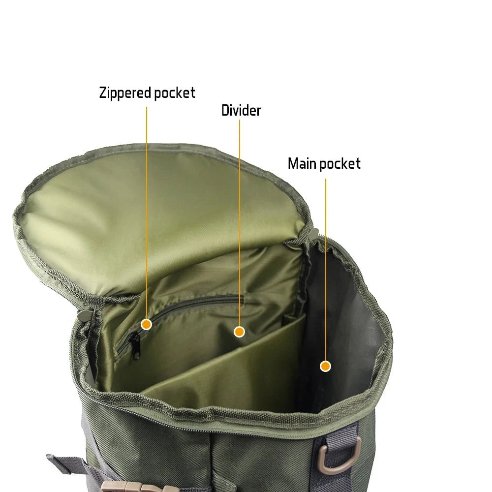 Fishing and Camping Duffle Backpack