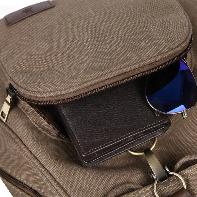 Womens Canvas Backpack