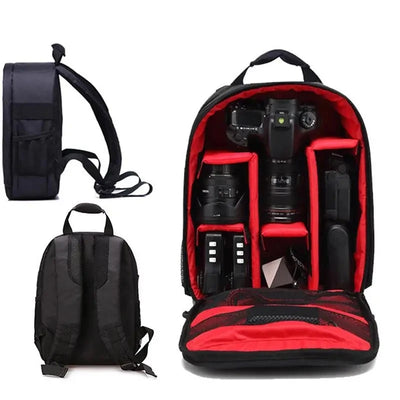Weather Resistant Camera Backpack for DSLR