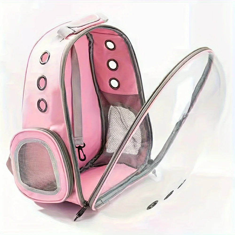 Clear Cat Backpack
