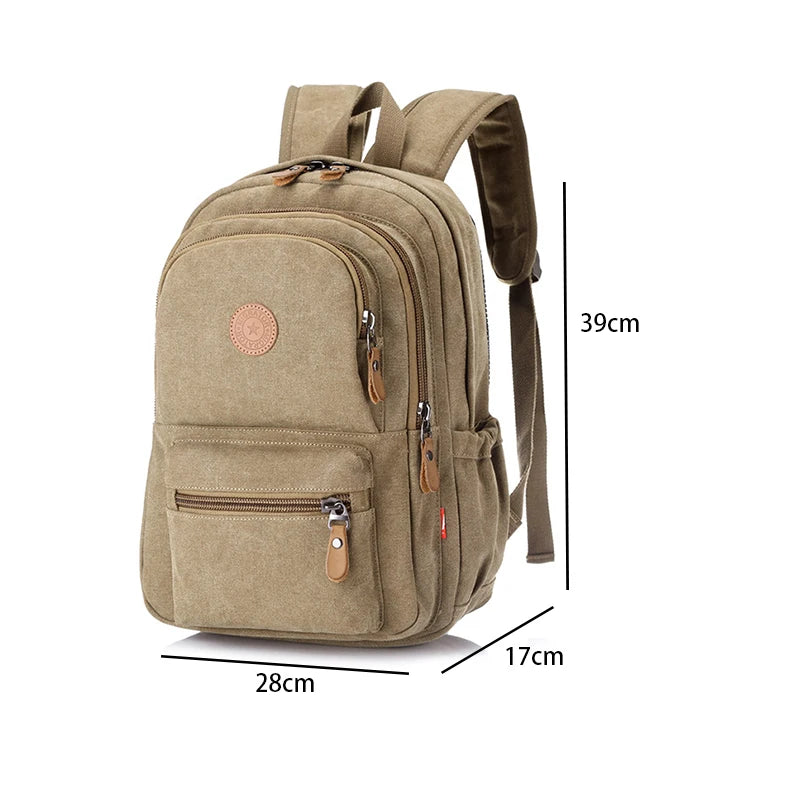 Casual Canvas Backpack