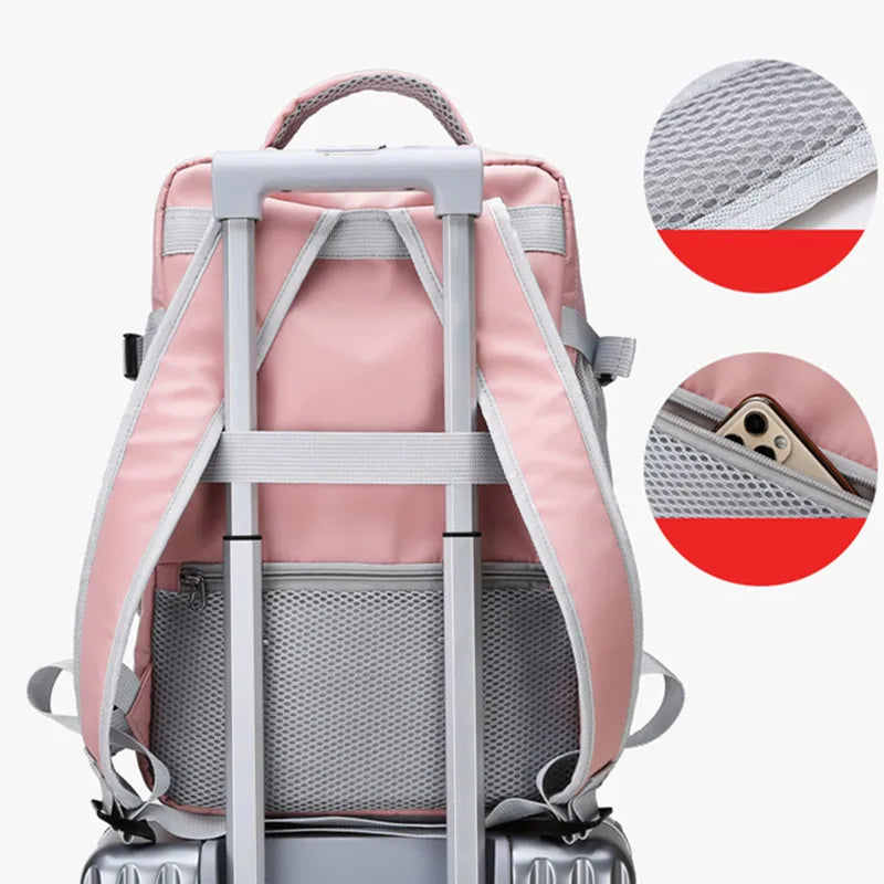 Womens Water Resistant Backpack