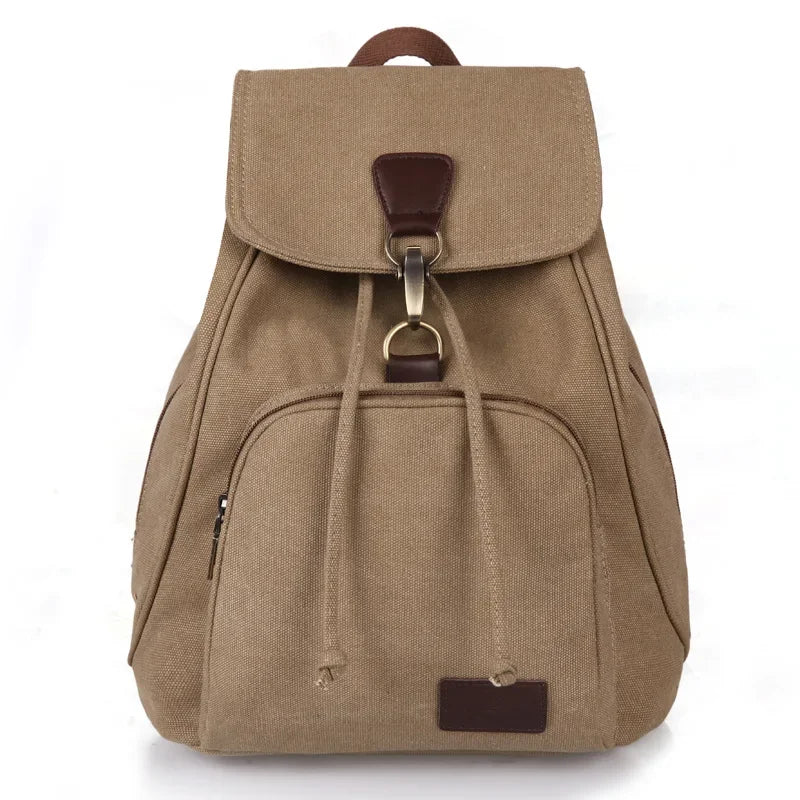 Womens Canvas Backpack