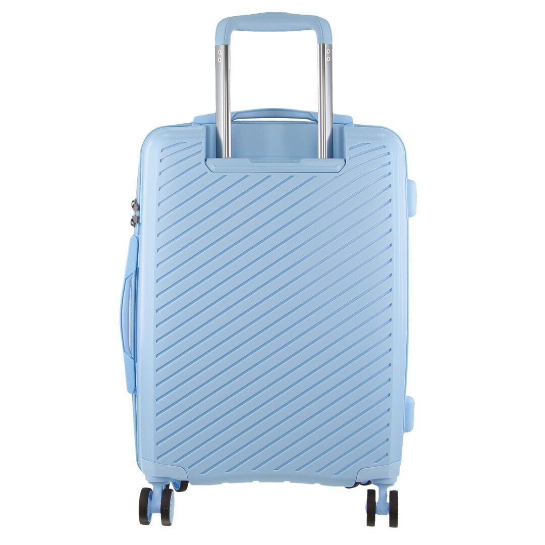 Pierre Cardin Inspired Milleni Cabin Luggage Bag Travel Carry On Suitcase 54cm (39L)
