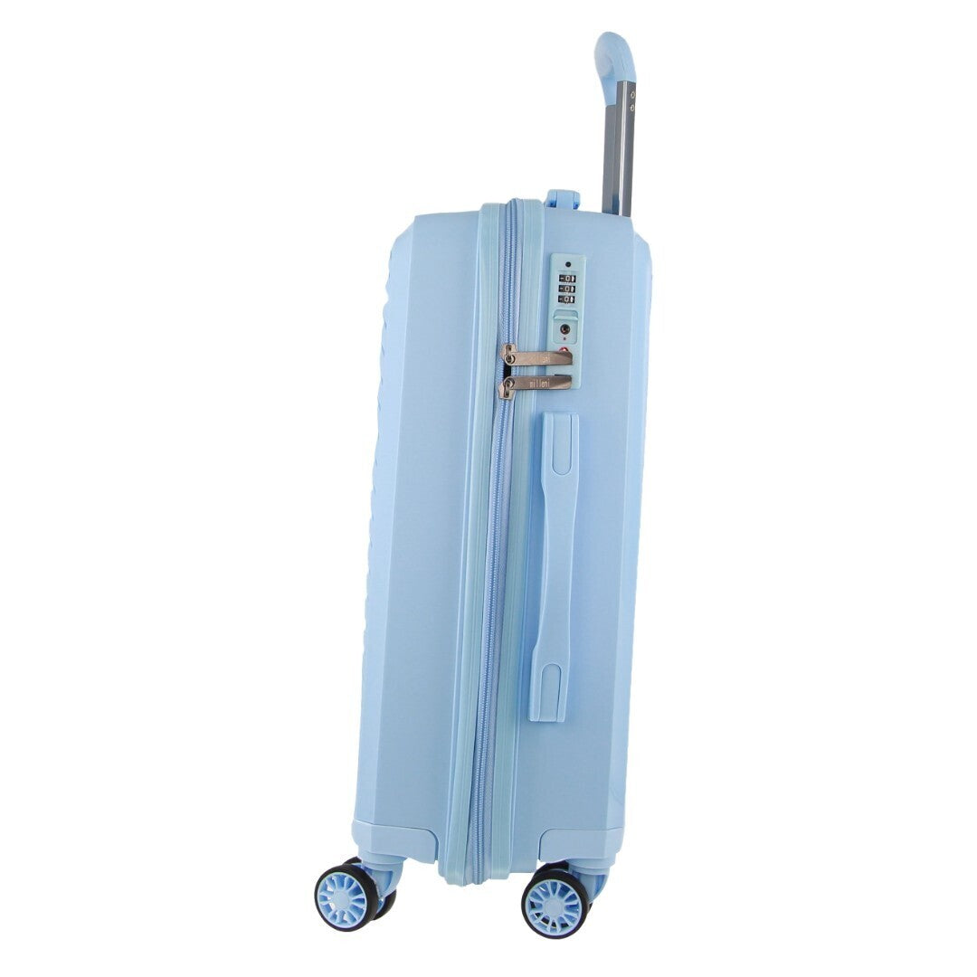 Pierre Cardin Inspired Milleni Cabin Luggage Bag Travel Carry On Suitcase 54cm (39L)