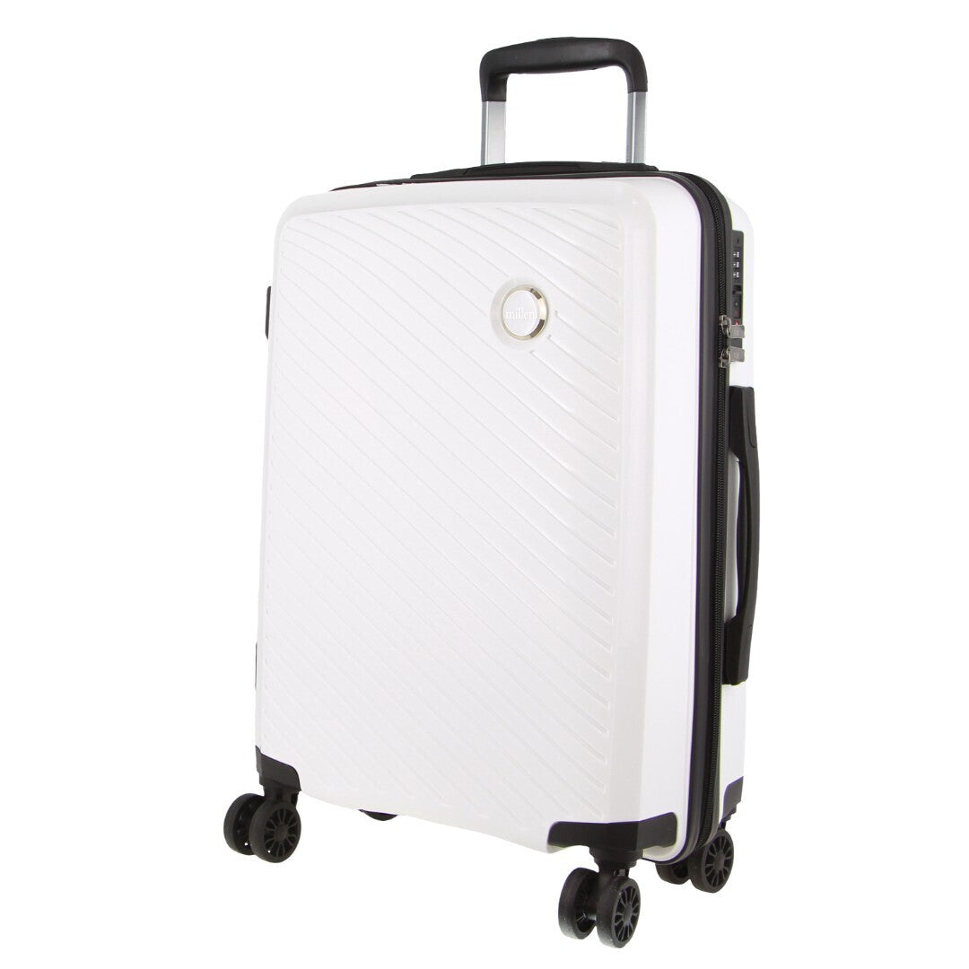 Pierre Cardin Inspired Milleni Cabin Luggage Bag Travel Carry On Suitcase 54cm (39L)