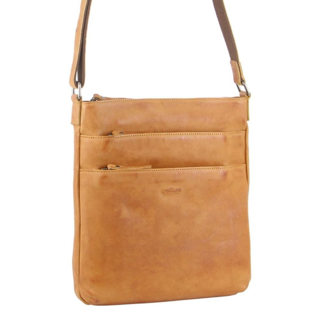Milleni Nappa Leather Cross Body Bag