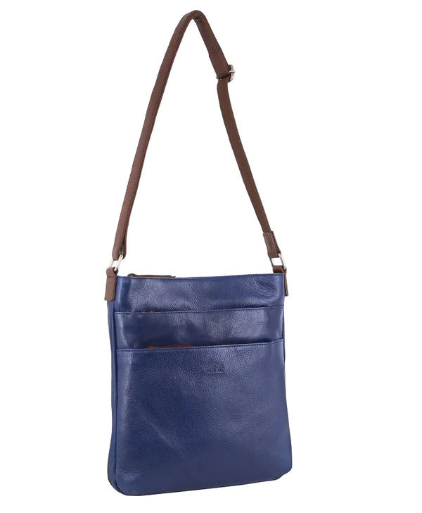 Milleni Nappa Leather Cross Body Bag