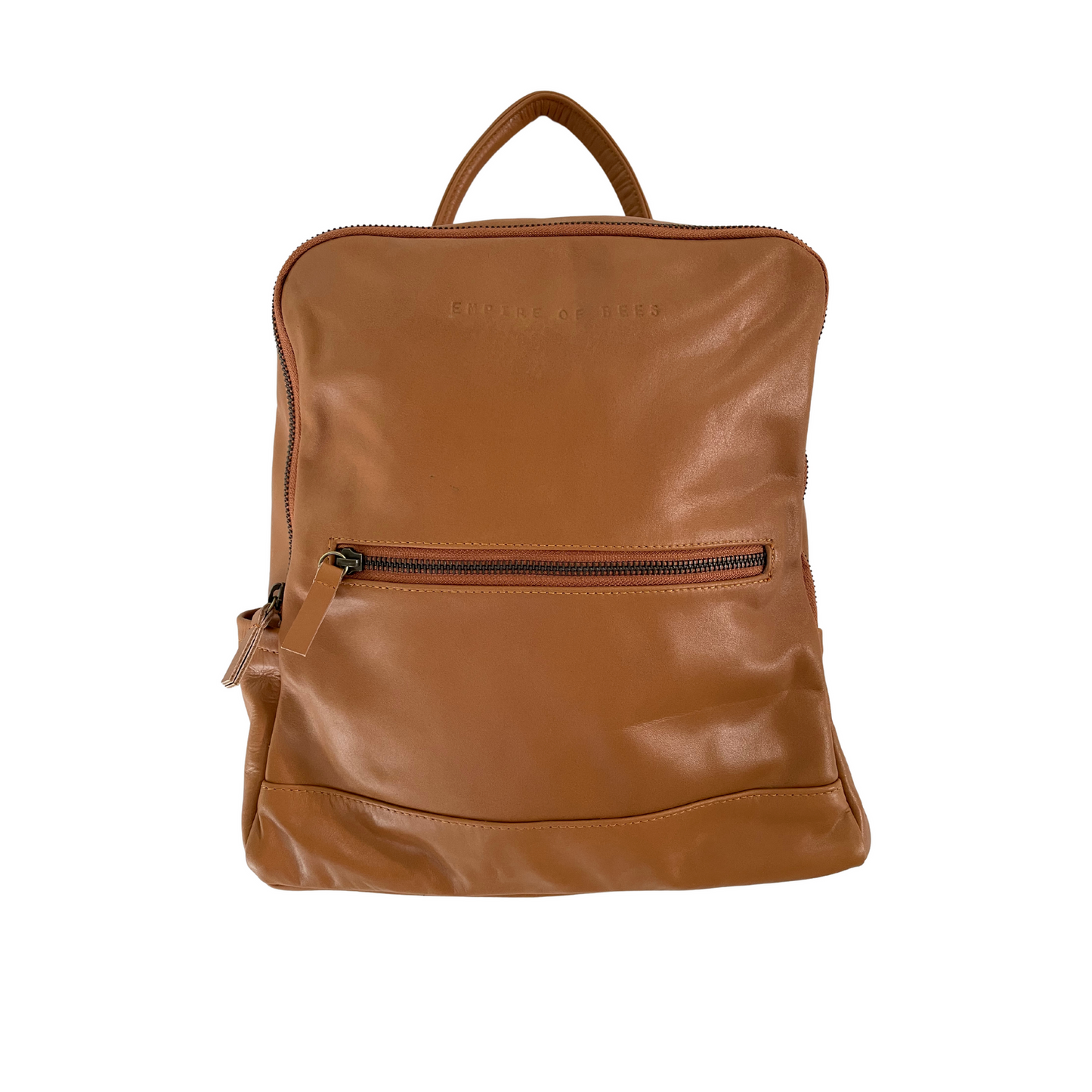 Tan Leather Florence Backpack