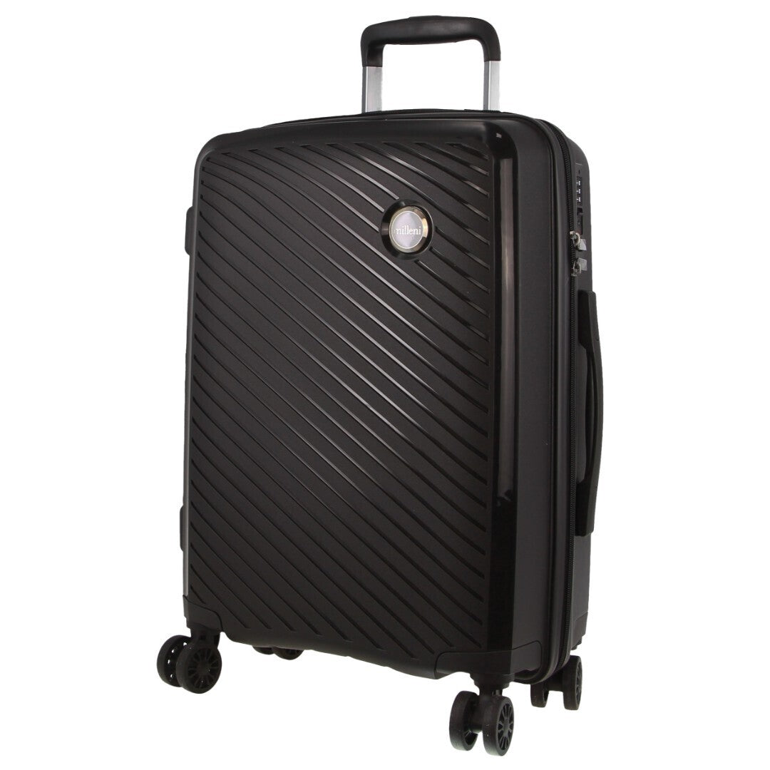 Pierre Cardin Inspired Milleni Cabin Luggage Bag Travel Carry On Suitcase 54cm (39L)