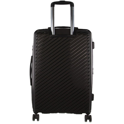 Pierre Cardin Inspired Milleni Checked Luggage Bag Travel Carry On Suitcase 75cm (124L)